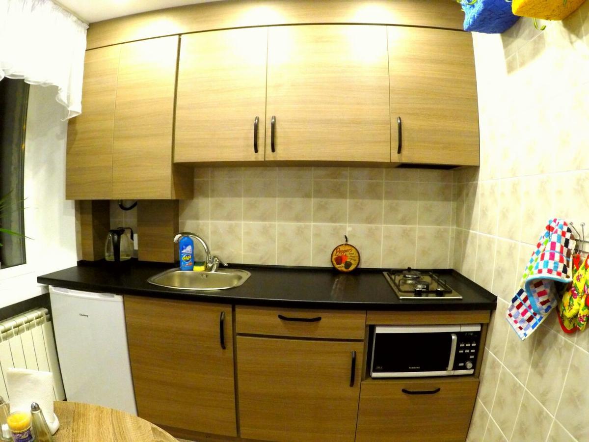 Apartment On Bohdana Gavrilishina Kpi Kiev Luaran gambar